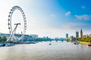 The London Eye.